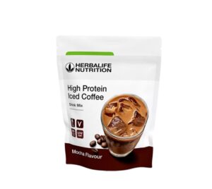 High Protein Iced Coffee Mocha